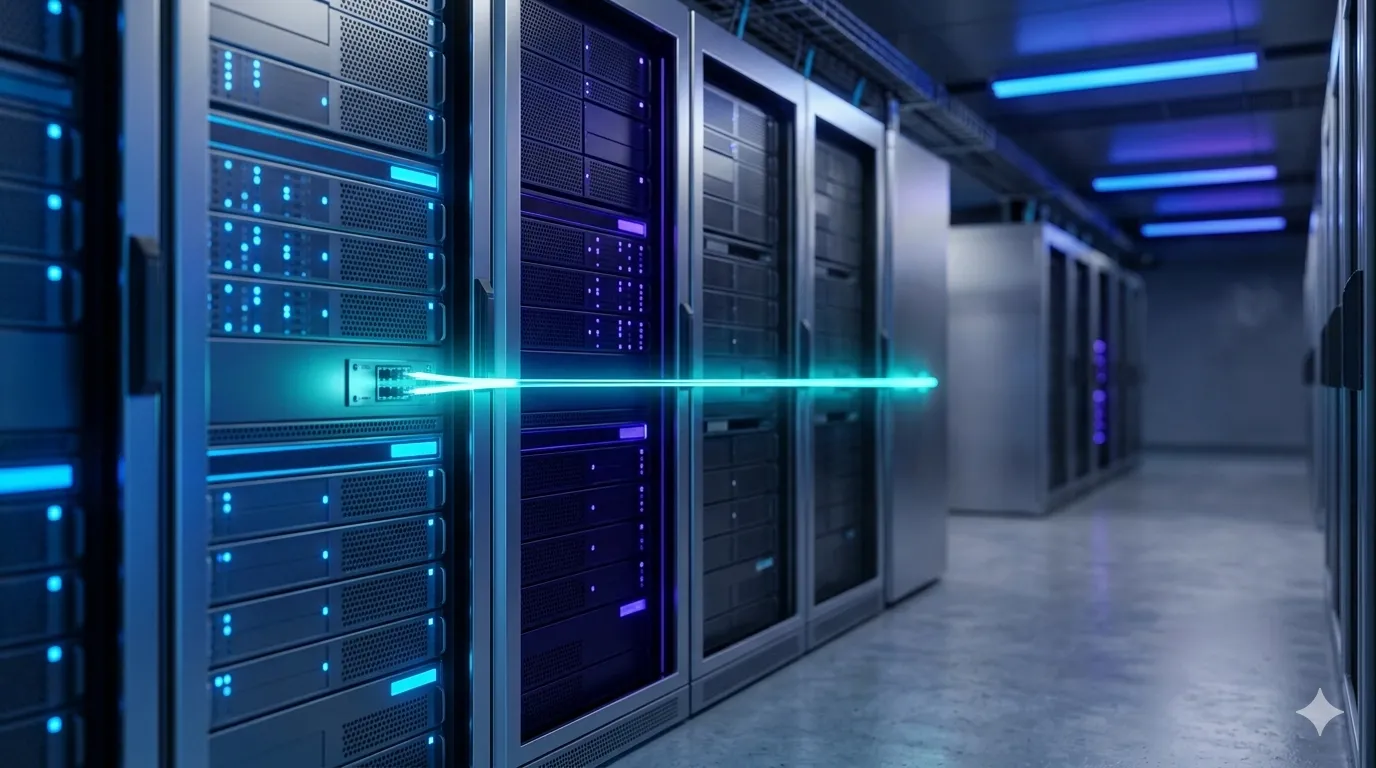 Apache and PHP-FPM running as separate process pools connected by a FastCGI socket for improved PHP performance.